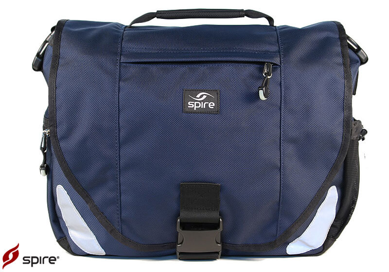 Spire Endo laptop messenger bag - Midnight blue/black (SREN-MID)