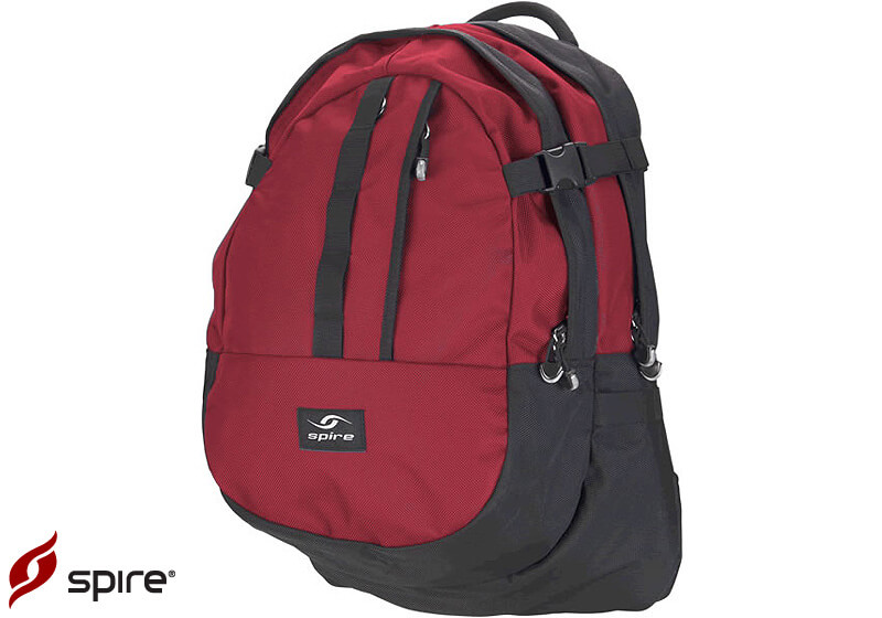 Spire Zoom laptop backpack - Chili red/black (SRZM-RED)