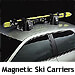Daewoo Nexia four door saloon (1995 to 1998) :Magnetic Ski Carriers