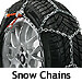 Daewoo Nexia four door saloon (1995 to 1998) :Snow Chains