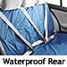 Renault Safrane (1992 to 1997) :Seat covers, waterproof, rear: