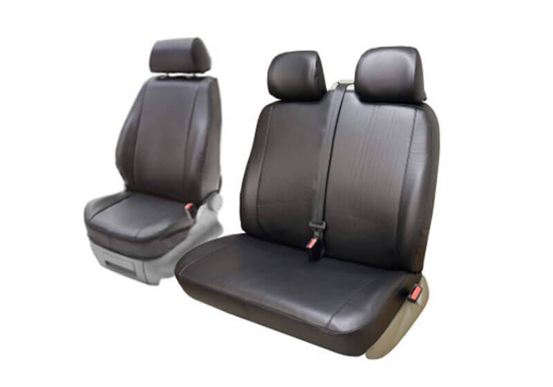 Nissan NV400 L1 (SWB) H2 (high roof) (2010 to 2022):PeBe Stark Art 1 + 2 seat cover set, with headrests, no. 784084NR