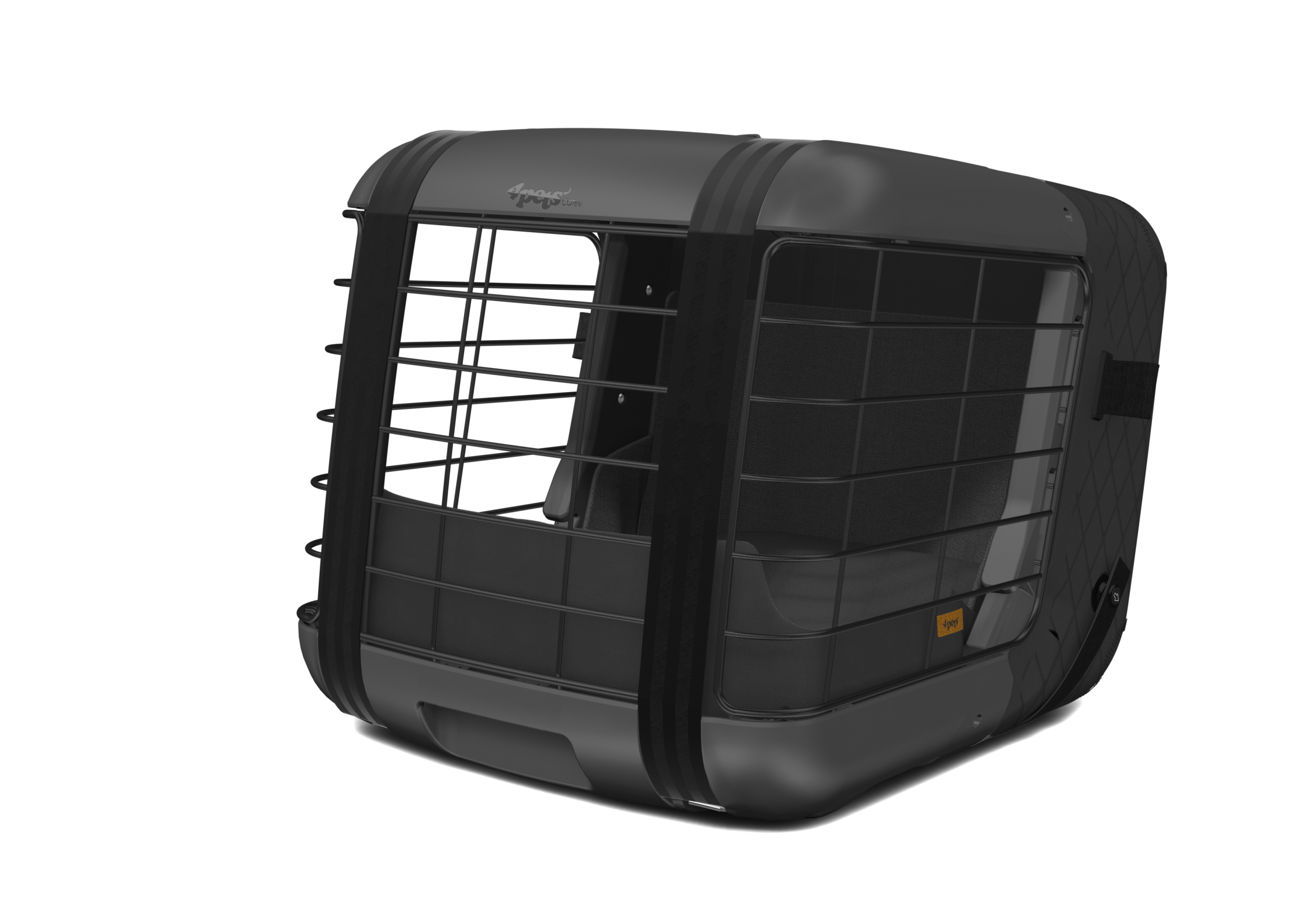 :4pets Caree small pet carrier, black series