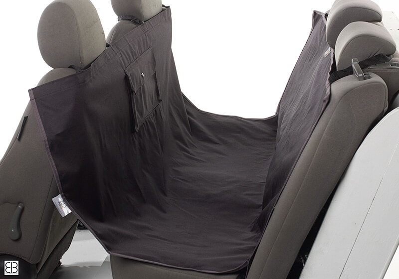 Seat Leon five door (2020 onwards):EB Animal Basics waterproof hammock, black and anthracite, no. ABWPSCHM BL-AN