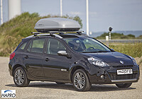 :Hapro Roady 350 roof box, silver, no. HP350S