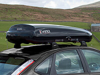 :INNO Shadow 14 roof box, black, no. INRS14B (BRA1450)
