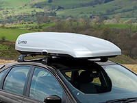 :INNO Shadow 16 roof box, silver, no. INRS16S (BRA1250)