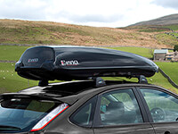:INNO Shadow 18 roof box, black, no. INRS18B (BRA1850)