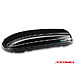 Package deal: KAMEI Husky L box, black, (right opening) and bars