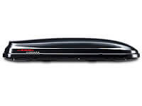 :Package deal: KAMEI Corvara 310 DuoLift box, metallic black, and bars