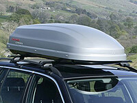 :KAMEI Corvara 390K silver DuoLift roof box no. KM436 (08143607)