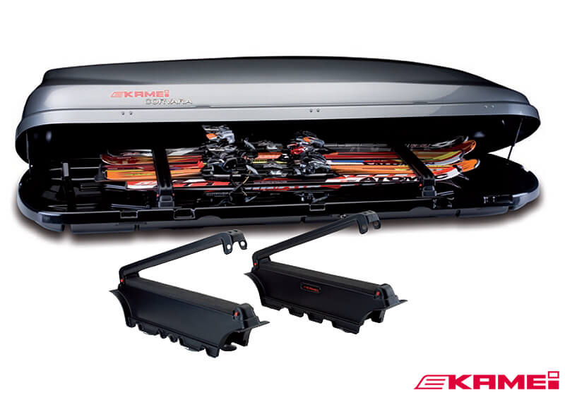:KAMEI roof box ski carrier (3 prs) for Delphin 260 no. KM81206