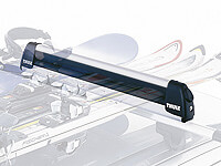 :Thule Deluxe ski carrier (height adjustable) no. TU740 - 3 pairs skis or 2 snowboards