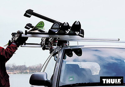 Thule Xtender ski carrier no. TU739 - 6 pairs skis or 4 snowboards