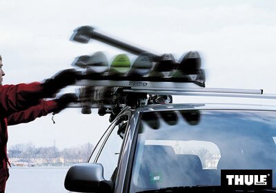 Thule Xtender ski carrier no. TU739 - 6 pairs skis or 4 snowboards