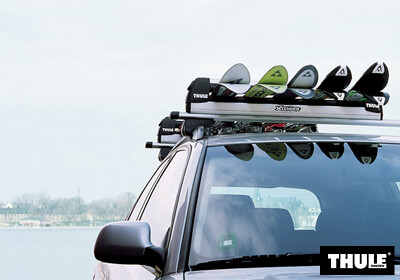 Thule Xtender ski carrier no. TU739 - 6 pairs skis or 4 snowboards