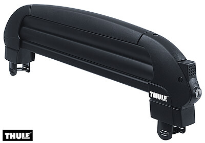 Thule Uplifted Snowpro carrier no. TU748 - 4 pairs skis or 2 snowboards (needs 887 for aerobars)
