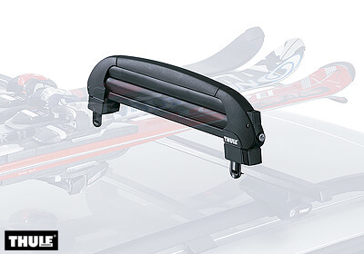 Thule Uplifted Snowpro carrier no. TU748 - 4 pairs skis or 2 snowboards (needs 887 for aerobars)