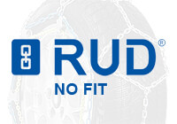 Renault Clio three door (2005 onwards) :"No fit" - RUD do not permit snow chains to be used on this vehicle and tyre size combination.