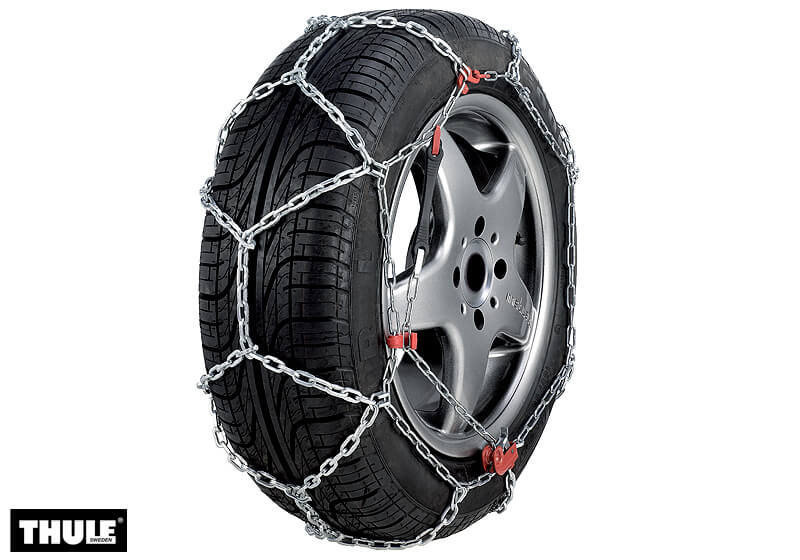 Renault Clio five door Campus (old shape Clio) (2005 to 2009):Thule CB-12 snow chains (pair) no. CB-12 040