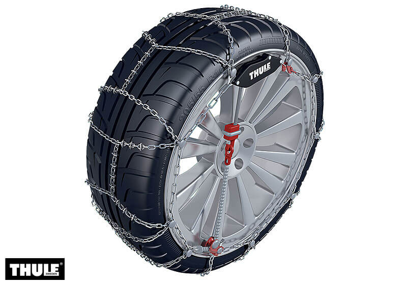 Renault Clio five door (1991 to 1998):Thule CL-10 snow chains (pair) no. CL-10 040