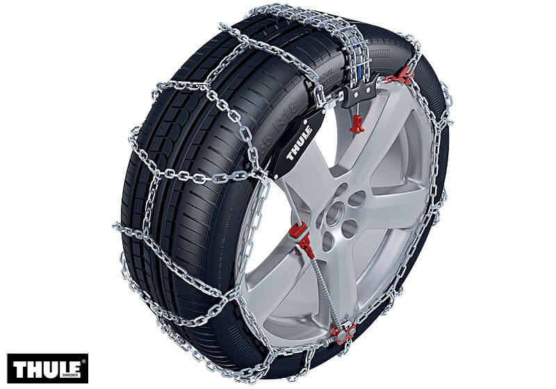 Nissan PickUp NP300 King Cab (2008 to 2010):Thule XS-16 snow chains (pair) no. XS-16 210