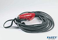 :FASTY Handy Cable 50cm, black, 25mm wide, 400kg (1 strap) no. FS166