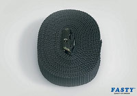 :FASTY strap 250cm, black, 20mm wide, 300kg (1 strap)