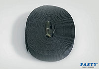 :FASTY strap 350cm, black, 20mm wide, 300kg (1 strap)