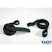 Fasty STRAP 300cm black 200kg with loops (2 parts)