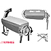 Daihatsu Cuore three door (2003 onwards)  :KAMEI Daihatsu Charade/Cuore armrest, black velour, 14327-21