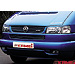 Volkswagen VW T4 Transporter - long front LWB low roof (1997 to 2002)  With original headlamps:KAMEI VW T4 Long Front light trims (2), paintable, 44081