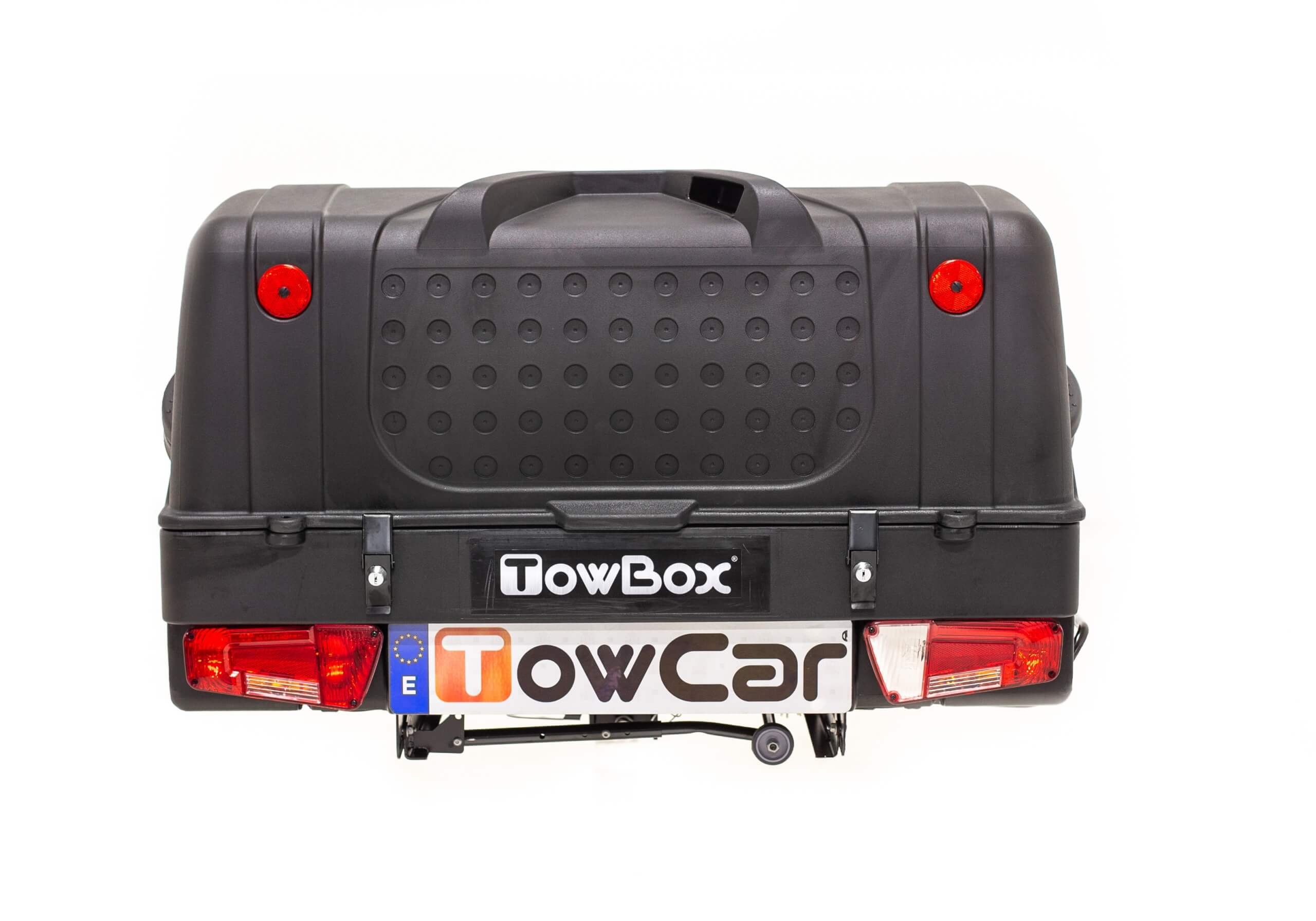 :TowBox V1 towball-mounted 280L rear box, black, TBX000N