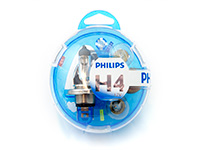 Ford C-Max (2003 to 2010) :Philips H4 VisionCare complete spare bulb kit no. LG031