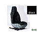 UK Covers waterproof seat covers, nylon - front pair, black, UKF04