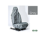 UK Covers waterproof seat covers, nylon - front pair, grey, UKF03