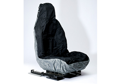 UK Covers waterproof seat covers, nylon - front pair, black, UKF04