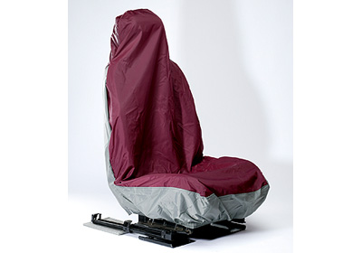 UK Covers waterproof seat covers, nylon - front pair, burgundy, UKF05