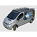 LDV Convoy high roof (1996 to 2006)  SWB, not for vans with airvents:Rhino rack 2.7m x 1.6m with roller and aerofoil (modules BK, 07,  NP, HC3R) no. RPR/R542 (R542)