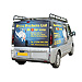 Rhino rack 2.7m x 1.6m with roller and aerofoil (modules BK, 07,  NP, HC3R) no. RPR/R542 (R542):