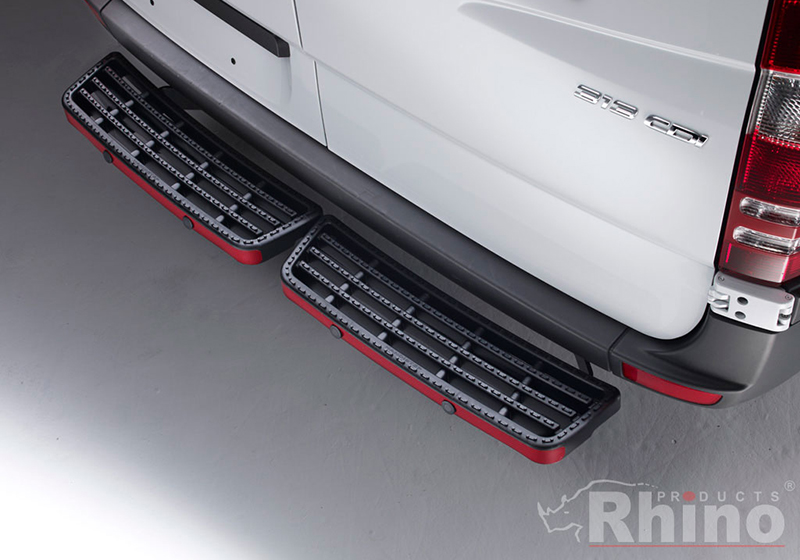 :Rhino AccessStep - twin black with reversing sensors, SS209BR - RETURNED