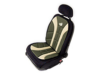 Renault Clio three door (2005 onwards) :Walser Wilderness seat cushion, single, green, 11227