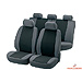 Dodge Avenger (2007 onwards)  :Walser velours car seat covers, Classic black anthracite, 11303