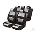 Dodge Avenger (2007 onwards)  :Walser velours car seat covers, Bozen silver, 12399