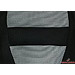 Toyota 4 Runner (1984 to 1989)  :Walser velours car seat covers, Bozen silver, 12399