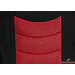 Toyota 4 Runner (1984 to 1989)  :Walser velours car seat covers, Felicia red, 12464
