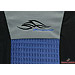 Rover Commerce van (2003 to 2005)  :Walser velours car seat covers, Racing blue, 12466