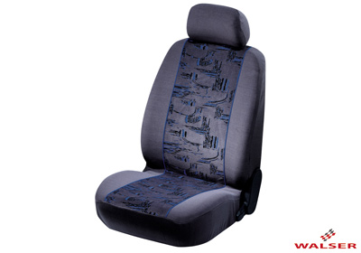 Walser jacquard car seat covers, Oslo blue, 12651