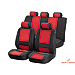 Lancia A112 (1971 to 1982)  :Walser Aerotex car seat covers, Aquilo black and red, 17101