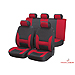 Lancia A112 (1971 to 1982)  :Walser Aerotex car seat covers, Collada black and red, 17104